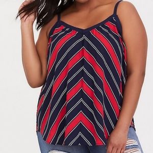 Torrid chiffon cami